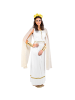 tectake Langes, edles Kleid, weiß