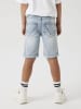 name it Shorts in Light Blue Bleached Denim