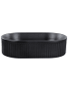 Beliani Waschbecken GELDO in Schwarz - (W) 49 x (H) 13 x (L) 31 cm
