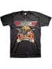 TOP GUN T-Shirt in Schwarz