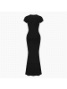 CFAB Maxi-Kleid in Schwarz