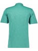 Ragman Softknit-Polo Flammdesign in Grün