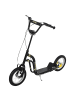 HOMCOM Kinderscooter in Schwarz 120L x 58B x 95H cm