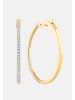 Ethische Diamanten Ohrringe aus 375 Gelbgold mit Lab Grown Diamant