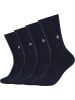 s.Oliver Baumwolle Unisex-Socken 4 Paar in marine