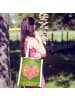Mr. & Mrs. Panda Shopping Tasche Faultiere Herz Design ohne Spruch in Weiß