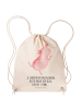 Mr. & Mrs. Panda Stofftasche Axolotl Tanzen mit Spruch in Creme