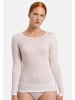 Hanro Unterhemd / Shirt Langarm Ultralight in Weiß