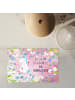 Mr. & Mrs. Panda Puzzle Einhorn Baby mit Spruch in Rot Pastell