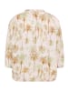 CARTOON Casual-Bluse mit Raffung in Nature/Green