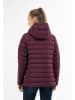 Schmuddelwedda Wattierte Winterjacke in Aubergine-271