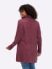 sheego by Joe Browns Longpullover in bordeaux-meliert