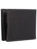 Esquire Dallas Geldbörse Leder 10 cm schwarz