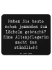 Mr. & Mrs. Panda Mauspad Spruch Altenpflegerin Lächeln mit Spruch in Schwarz