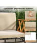 COSTWAY 4 tlg. Gartenmöbel Set in Beige