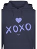 F4NT4STIC Hoodie Valentinstag xoxo in marineblau