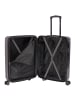 Gladiator 2900 4 Rollen Trolley M 67 cm mit Dehnfalte black