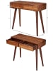 KADIMA DESIGN Konsolentisch WL5.577 90x76x36cm Massivholz mit Schubladen,