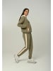 Tom Barron Trainingsanzug Women Regular Tracksuit With Embroidery Design in khaki