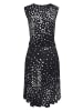 Vivance Jerseykleid in schwarz-weiß-bedruckt