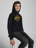 JACK & JONES Junior Sweatershirt 'LOGO SWEAT HOOD' in schwarz