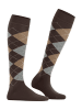 Burlington Marylebone Kniestrumpf in Dark brown