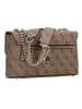 Guess Eco Erica Schultertasche 24 cm in latte logo