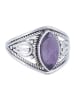 mantraroma 925er Silber - Ringe mit Amethyst