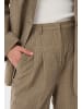 Soaked in Luxury Shorts SLGinevra Gerade Passform in Cappucino Pin Stripe