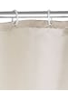 Wenko Duschvorhang Uni beige - Anti-Schimmel/Anti-Bakteriell in Beige, 180 x 200 cm