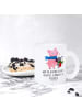 Mr. & Mrs. Panda Tee Tasse Glühschwein Smörle mit Spruch in Transparent