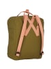 FJÄLLRÄVEN Kanken Rucksack 38 cm in foliage green-peach sand