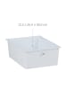 relaxdays Badrollwagen "3 Schubladen" in Silber - (B)33 x (H)60 x (T)39 cm