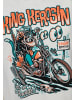 King Kerosin King Kerosin T-Shirt Get on the Throttle in offwhite