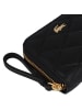 Lacoste Core Essentials Crocodelle Geldbörse Leder 10.5 cm in noir