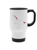 Mr. & Mrs. Panda thermosbecher Einhorn Yoga ohne Spruch in Weiß