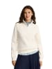 Polo Club Sweatshirt WOMAN RIGBY GO NECK ZIPPER SWEAT W IO LONG SLEEVE REGULAR FIT in Ecru