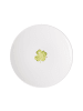 Villeroy & Boch Frühstücksteller Good Luck With Love in ø 21,2 cm in weiß-grün