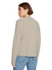 TOM TAILOR Denim Strickjacke V-NECK in Beige