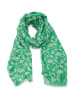 Harpa Schal CLOVER in emerald green-gold