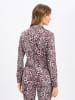 MARC CAIN SPORTS  Blazer in aubergine weiß - 0001