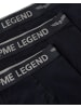 PME Legend Trunk COTTON ELASTAN 3er PACK slim in Schwarz
