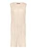 Betty Barclay Chiffonkleid ohne Arm in Grau Beige