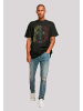 F4NT4STIC Oversize T-Shirt Guns N' Roses Skull Rock Band Merch in schwarz