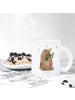 Mr. & Mrs. Panda Teetasse Bär Gitarre ohne Spruch in Transparent