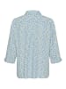 Cream Langarm - Hemd CRTiah Regular fit in Blue Yellow Small Floral