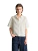 Marc O'Polo DENIM Kurzarm-Bluse relaxed in Silky White