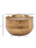 FineBuy Couchtisch in Gold / Aluminium / 60x60x35