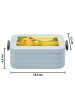 Mr. & Mrs. Panda MEPAL Bentobox Fuchs Mama Design mit Spruch in Blau Pastell