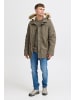 INDICODE Parka IDPulsoor 4099MM Winterjacke mit abnehmbarem Kunstfellkragen in Grün